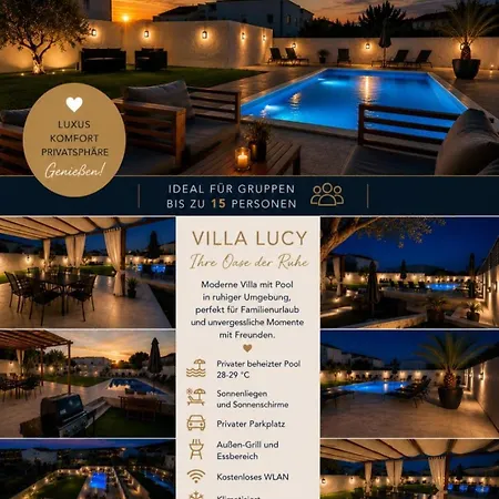 Lucy - With Heated Saltwater Pool And Free Private Parking